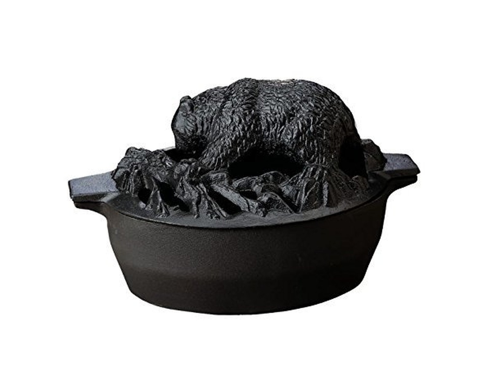 Black Matte Bear Steamer