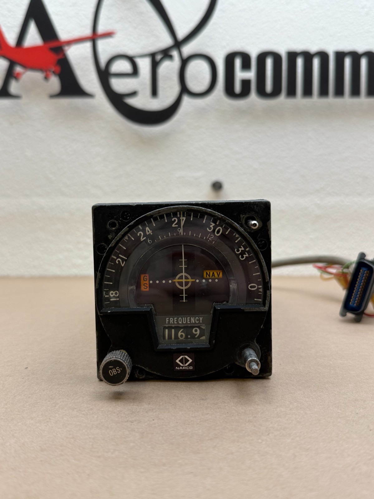 Narco Avionics NAV-12 + Connector P/N: CNB194D (2672)