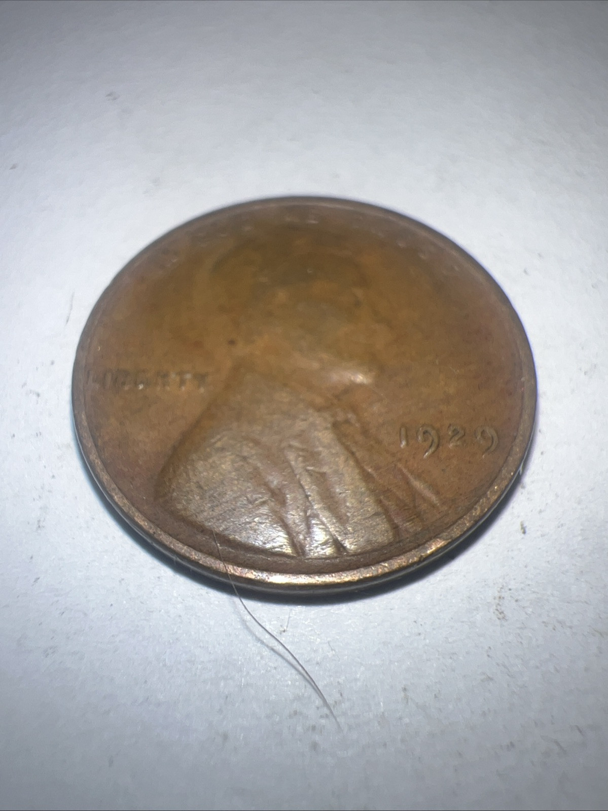 1929 Lincoln Wheat Cent No Mint Mark Fine