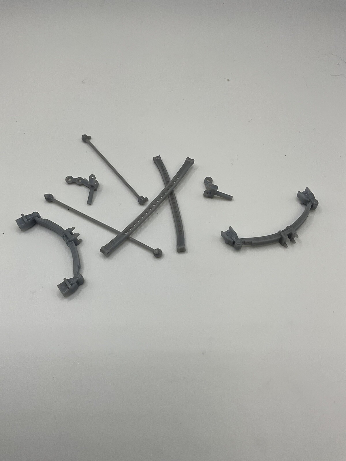 1:25 Adjustable Gasser Straight Axle Leaf Spring Front End Set. (unchromed)