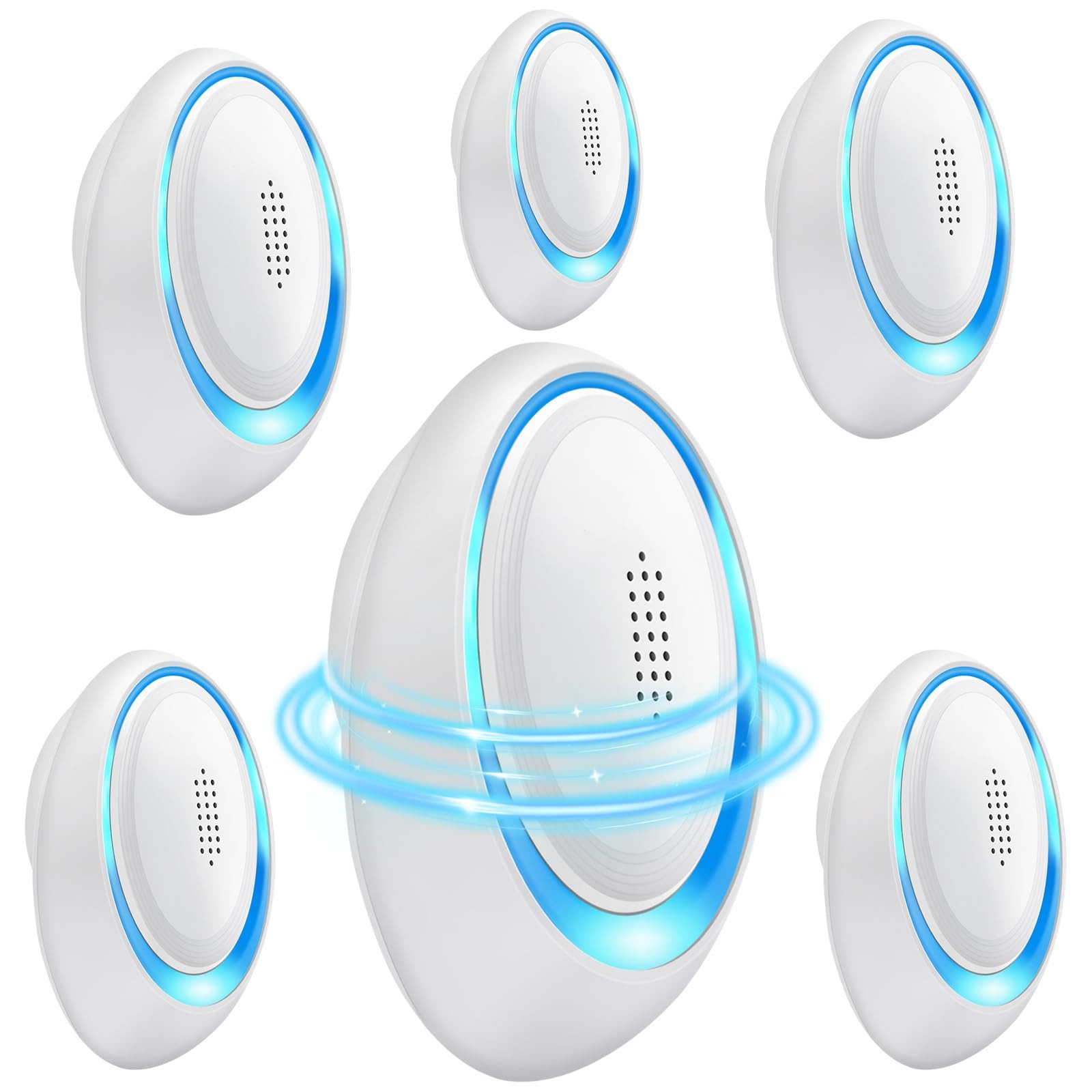2025 Upgraded Mouse Repellent Indoor, 6 Pack Ultrasonic Pest Repeller, Roach ...