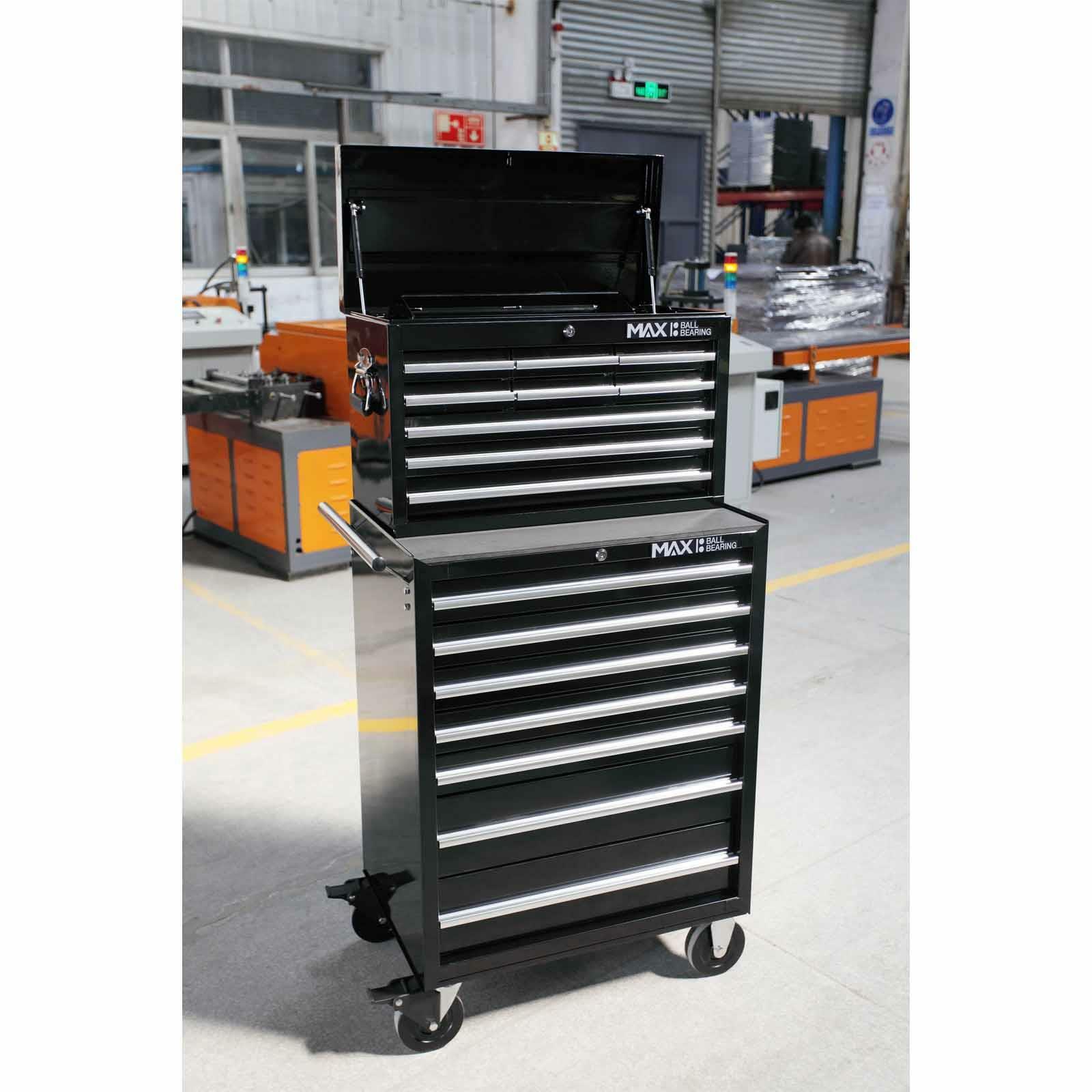Professional 16 Drawer Combination Garage Tool Chest Roller Cabinet