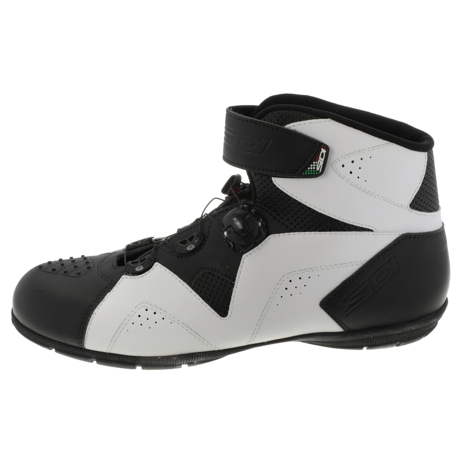 Sidi Black/White Boots Size 13