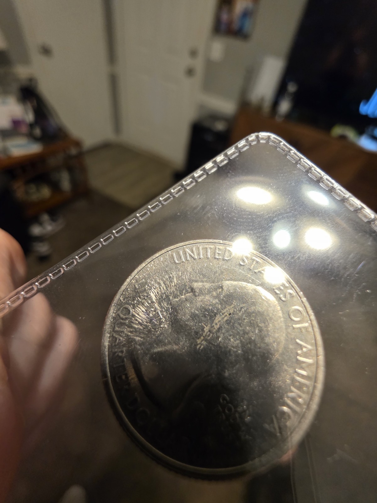 2016 Theodore Roosevelt Quarter Die Clash Error