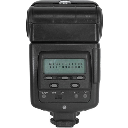 Vivitar DF-293-CAN TTL LCD Bounce Zoom Swivel DSLR AF Flash for Canon