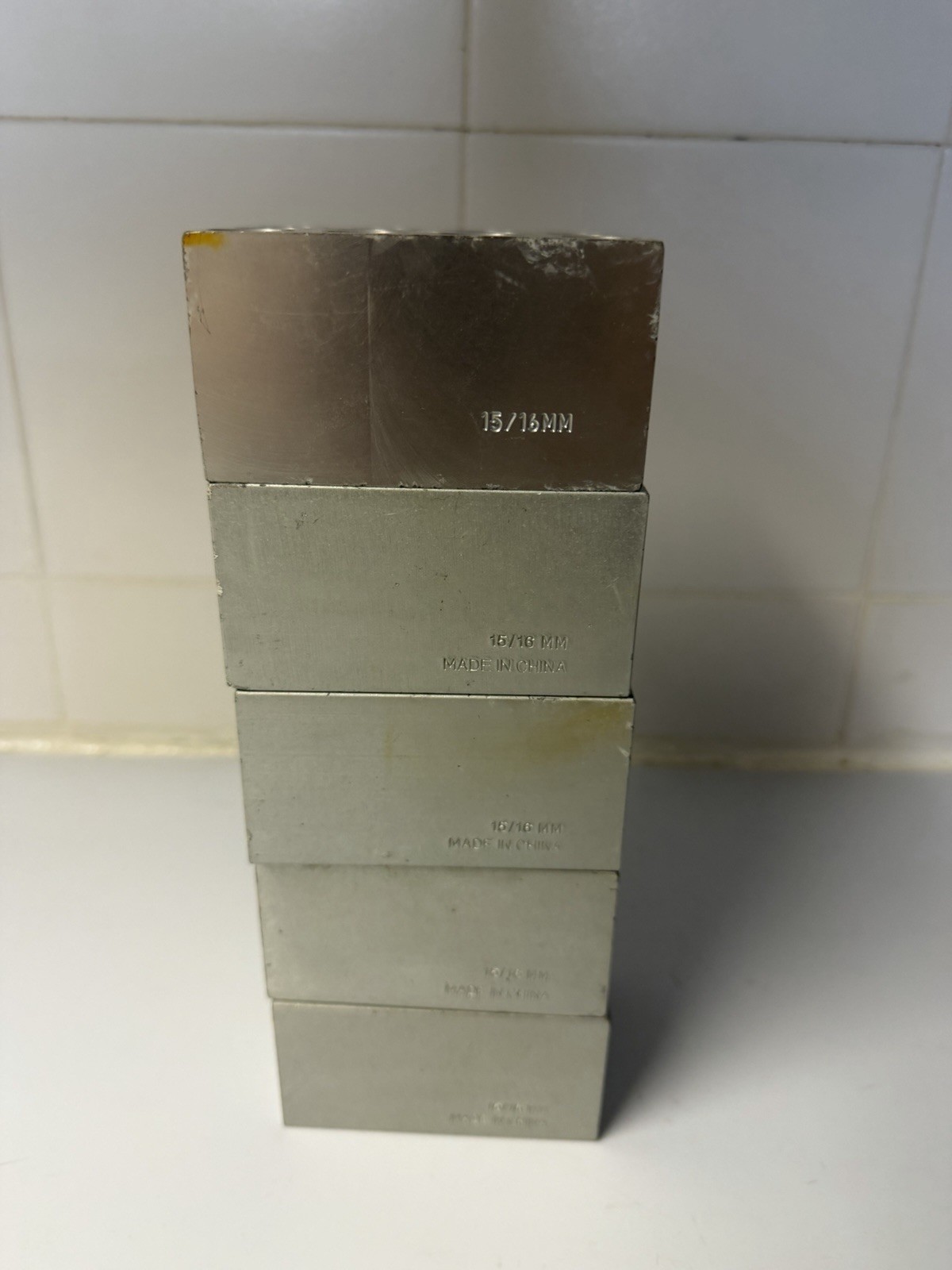Aluminum Dry Bath Block 15/16 mm