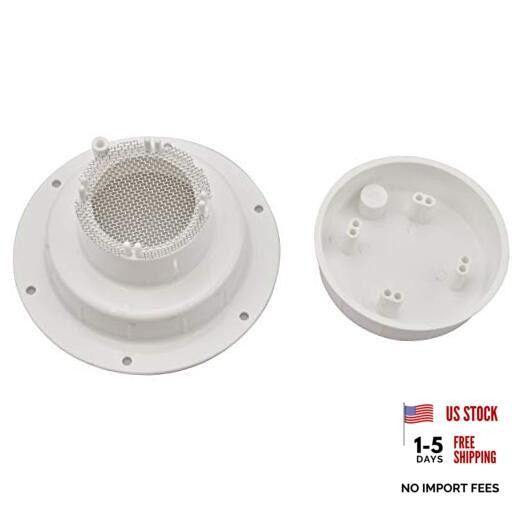 RV Vent Cap with Screen, RV Sewer Vent Cap for Roof, White RV kits with screen