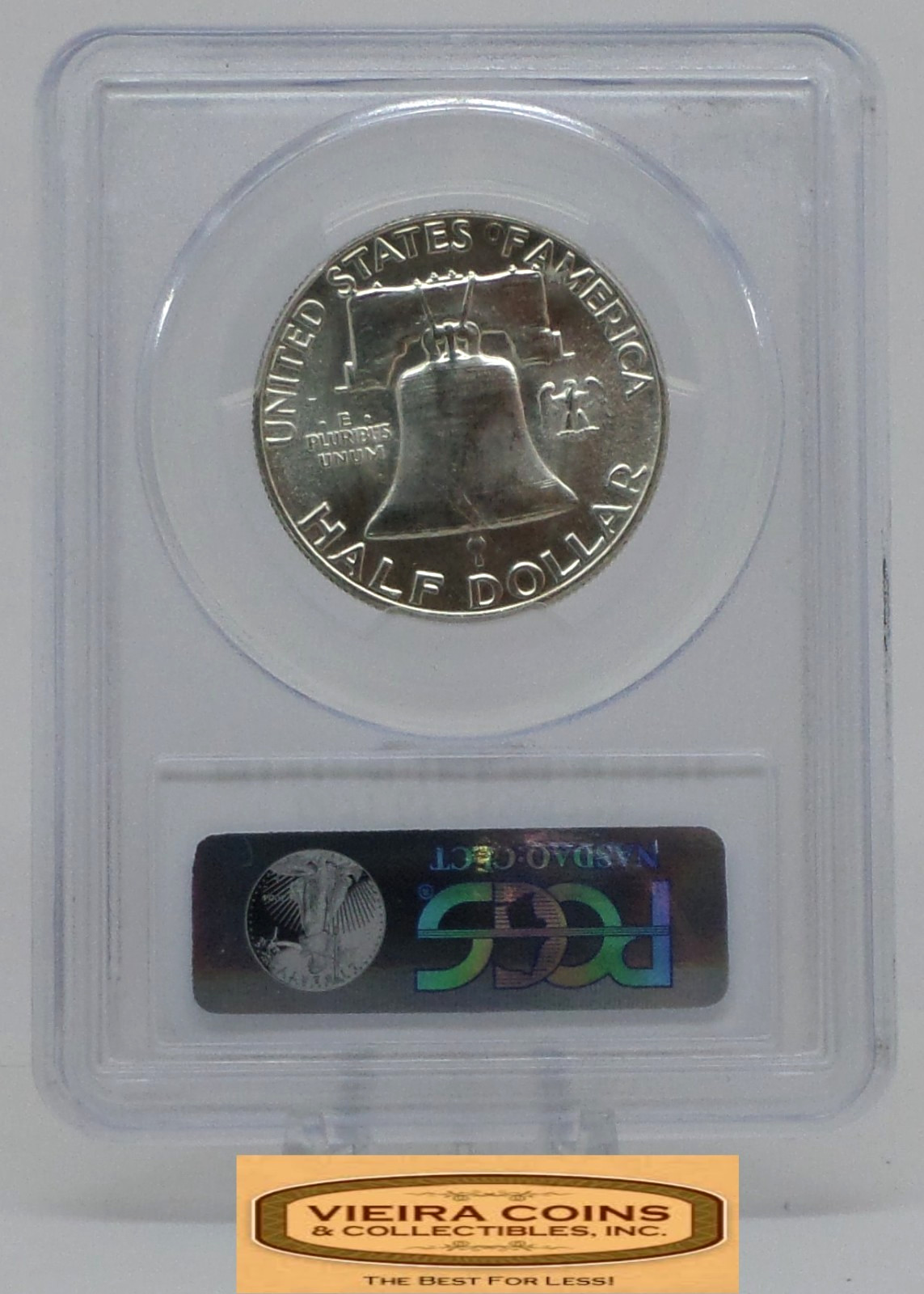 1956 Franklin Silver Half Dollar 50C, PCGS MS63 - #B61813