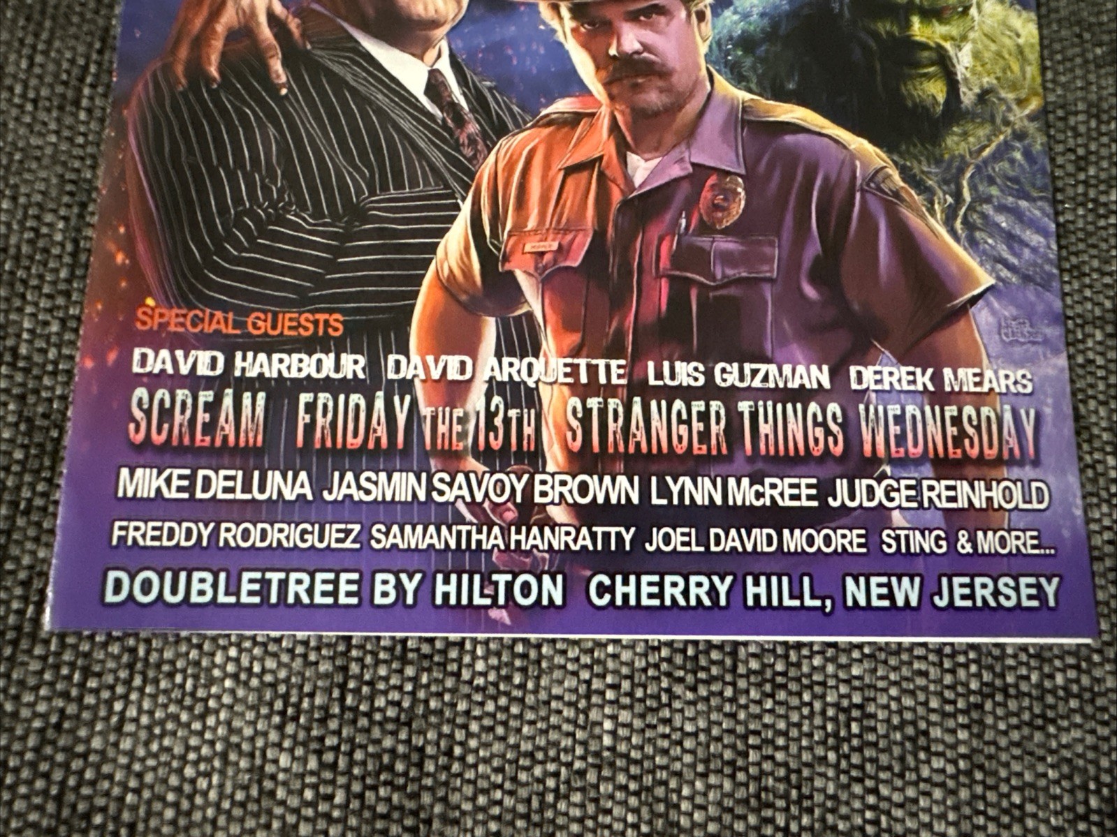 Monster Mania Con 64 Convention 2025 Program Jason Scream Stranger Things Horror