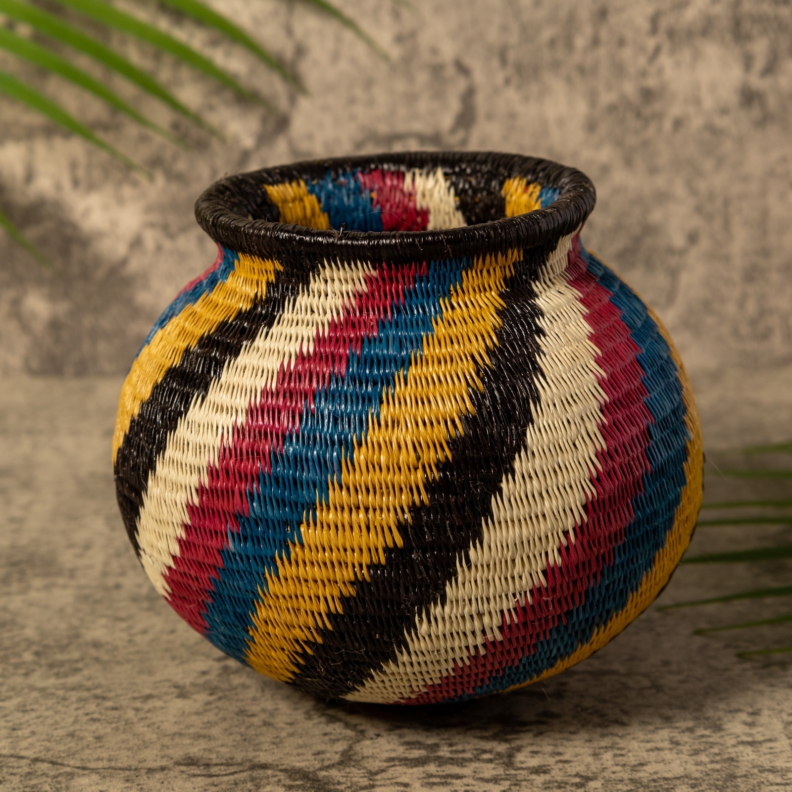 Rainbow Illusion Rainforest Basket