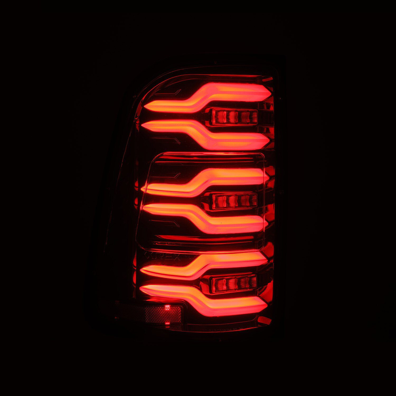 For 2019-2024 Ram 1500 Alpha Black Luxx Sequential LED Tail Lamps Lights