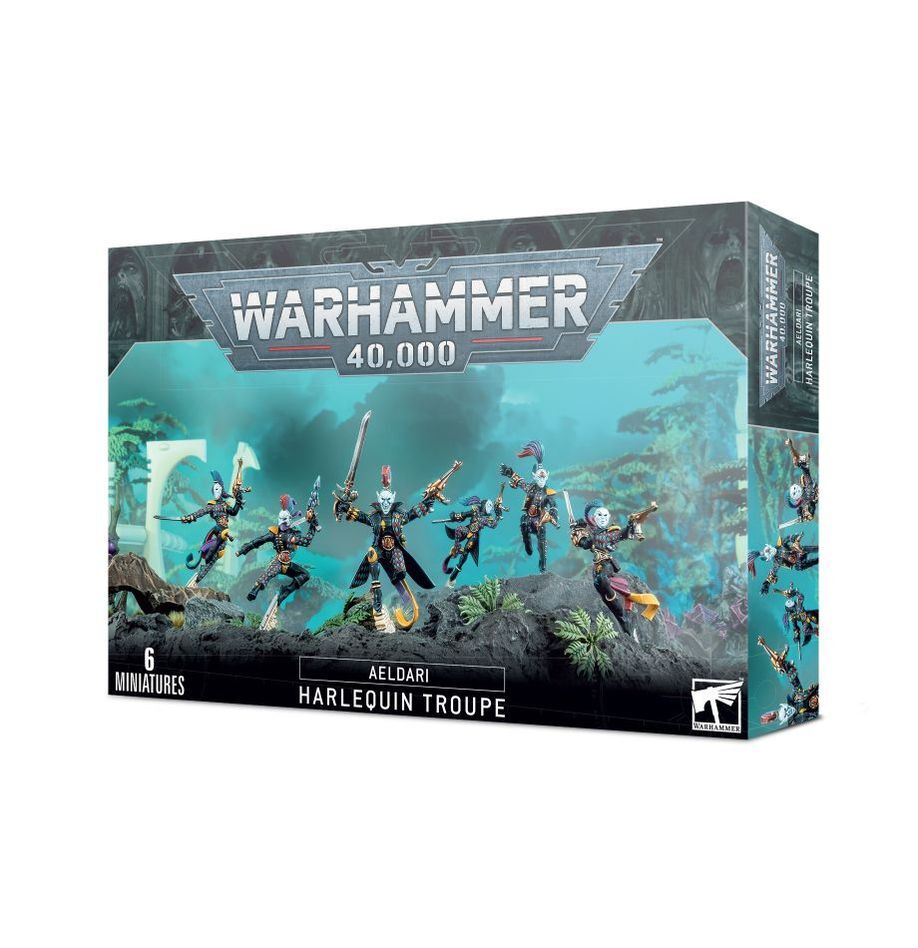 Harlequin Troupe Aeldari Eldar Craftworlds Warhammer 40K