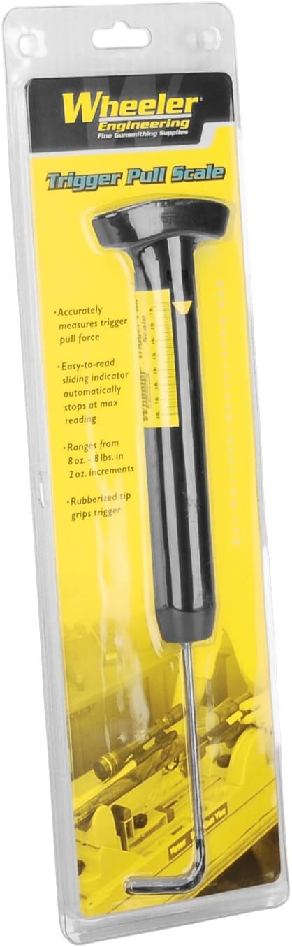 Caldwell Trigger Pull Scale 8Oz To 8Lb Ergonomic Handle Accurate Measurement