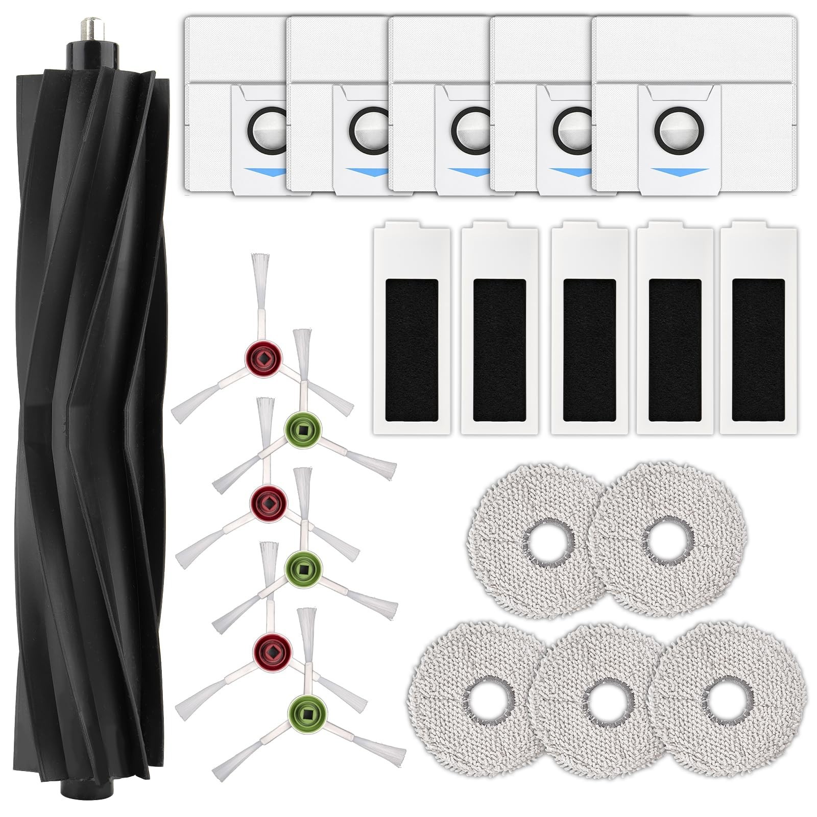 (22 Pack) T20 Omni Replacement Parts for ECOVACS DEEBOT T20 Omni/ T20e Omni/ ...