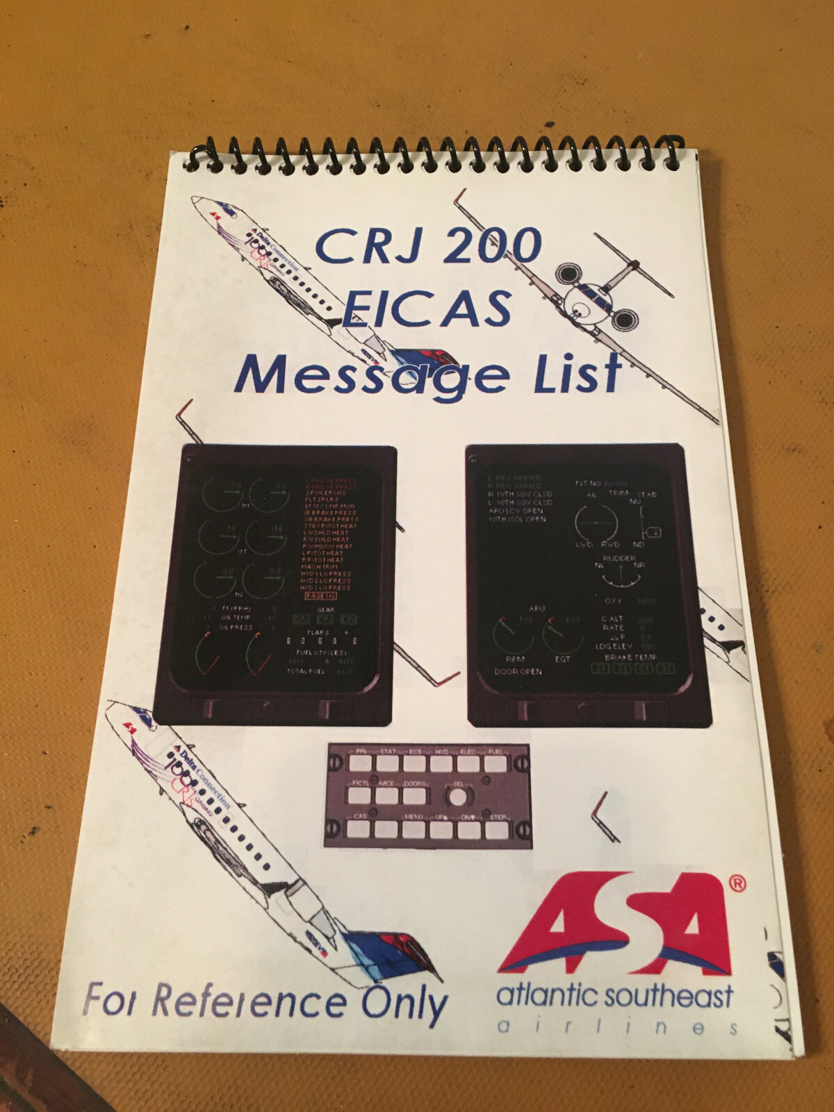 Canadiar CRJ-100, CRJ-200, CRJ-700 & CRJ-900 EICAS-CAS Messages Booklet