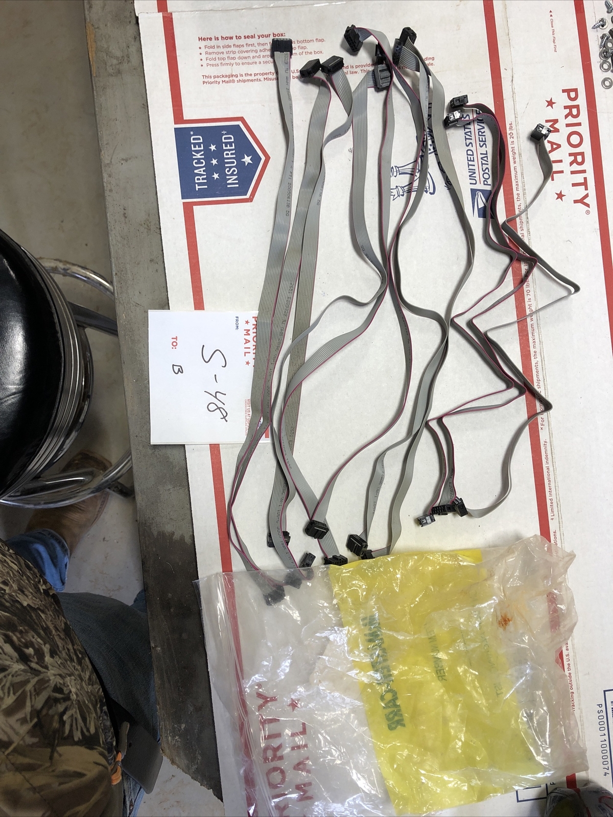 Lot Of 11 18” 2651 E209329 AWM 28AWG VW-1 105*C 300V 10 Pin Used