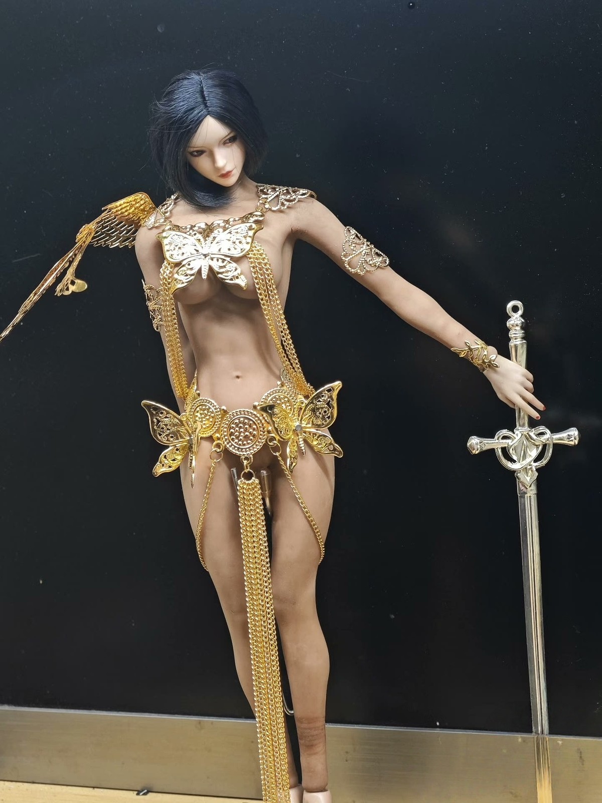 1/6 Metal Elf Clothing Set Fit 12'' Female Girl Action Figure