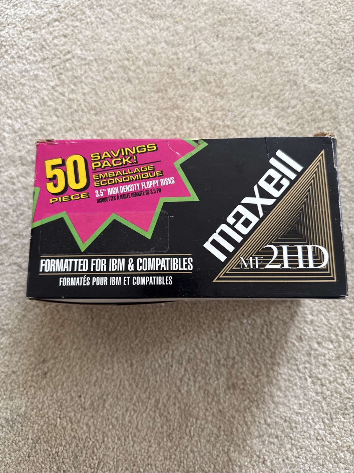 Maxell MF2HD 3.5 Floppy 49-Pack