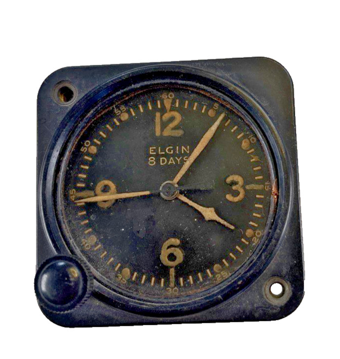 Elgin Eight Day Wind Up Clock
