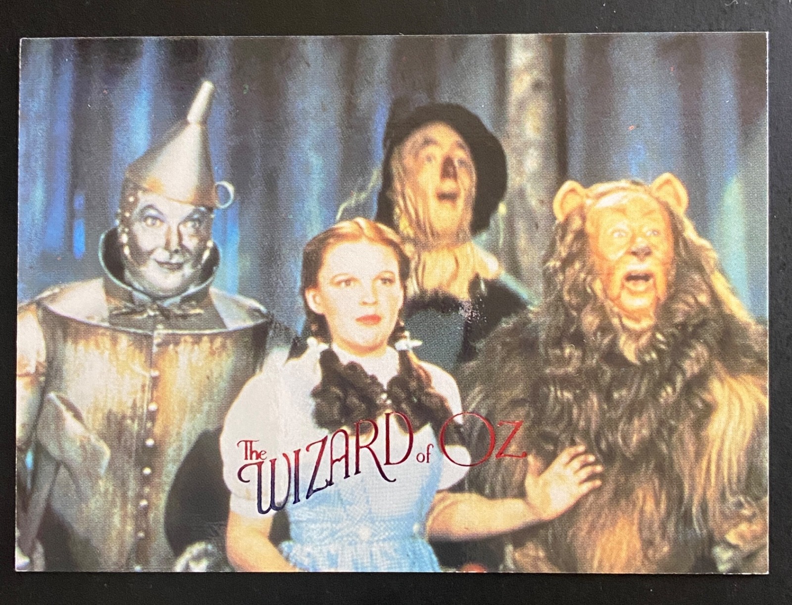 Wizard of Oz Promo Card 1996 DuoCards #1 Dorothy Tin Man Scarecrow Cowardly Lion