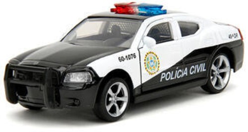 Jada Toys - 1:32 Fast & Furious 5 - 2006 Dodge Charger Police Car [Used Very Goo