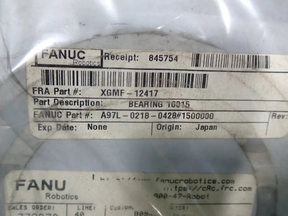 FANUC BEARING XGMF-12417