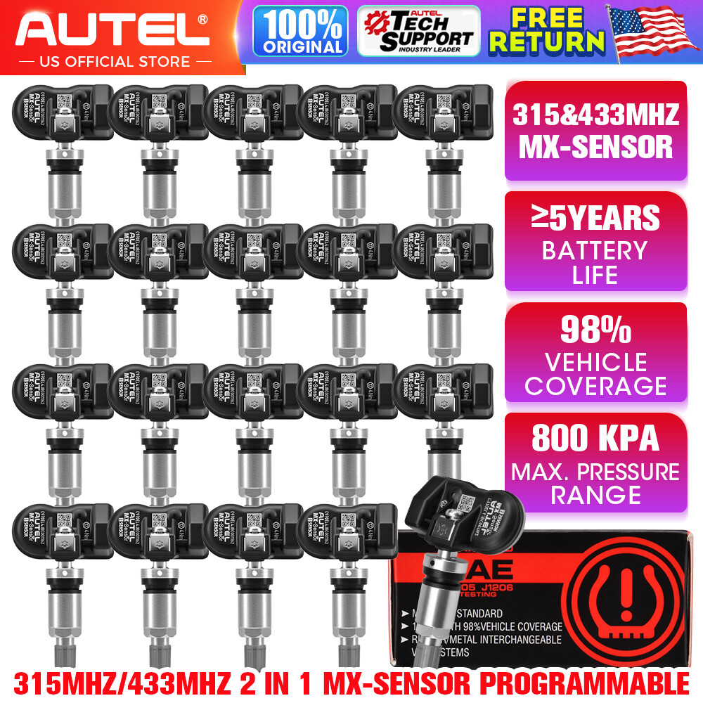 Autel MX-Sensor 2 in 1 Programmable TPMS Sensor for Universal Tire Pressure Tool