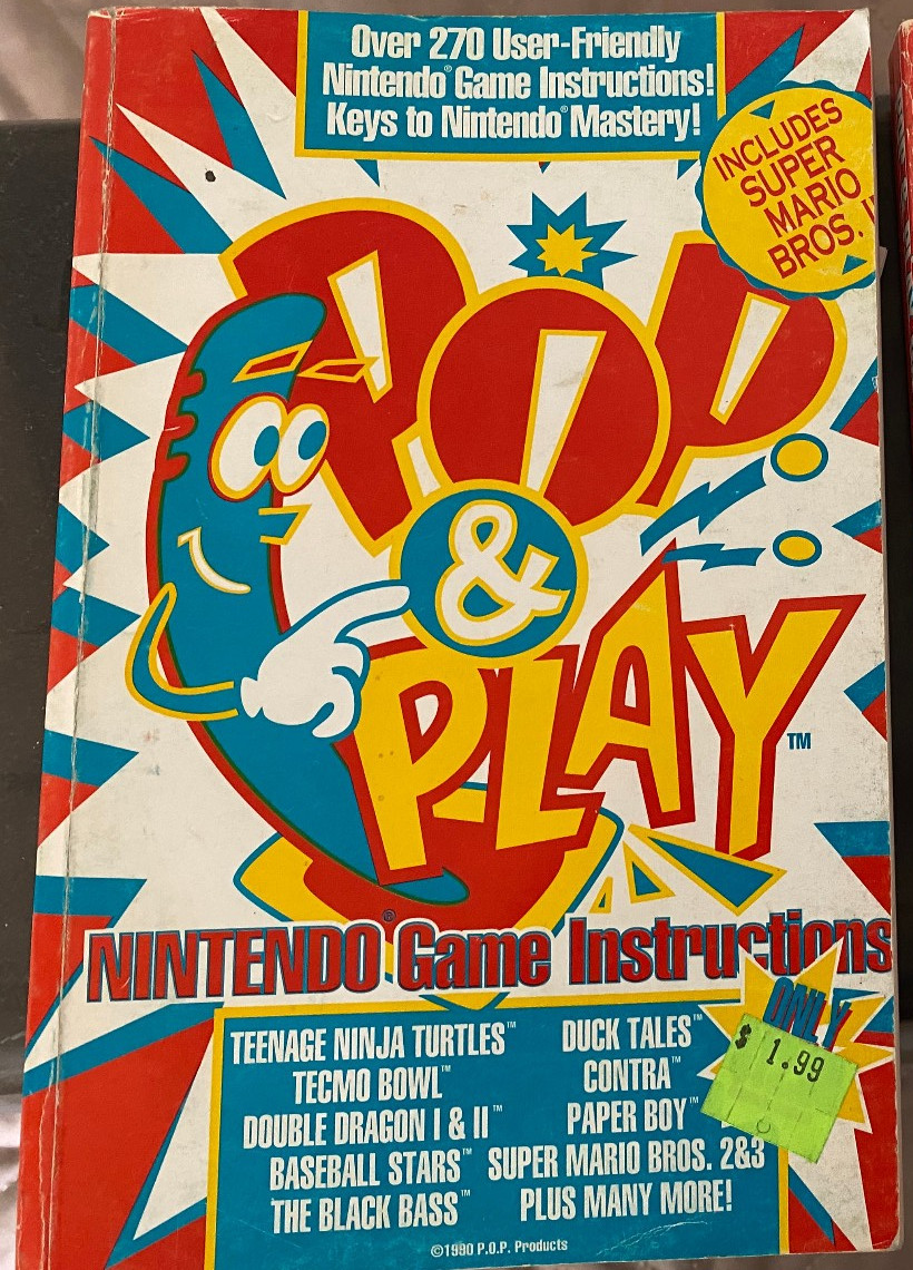 Pop & Play Nintendo Unauthorized Game Instructions First Edition (Pre-owned)
