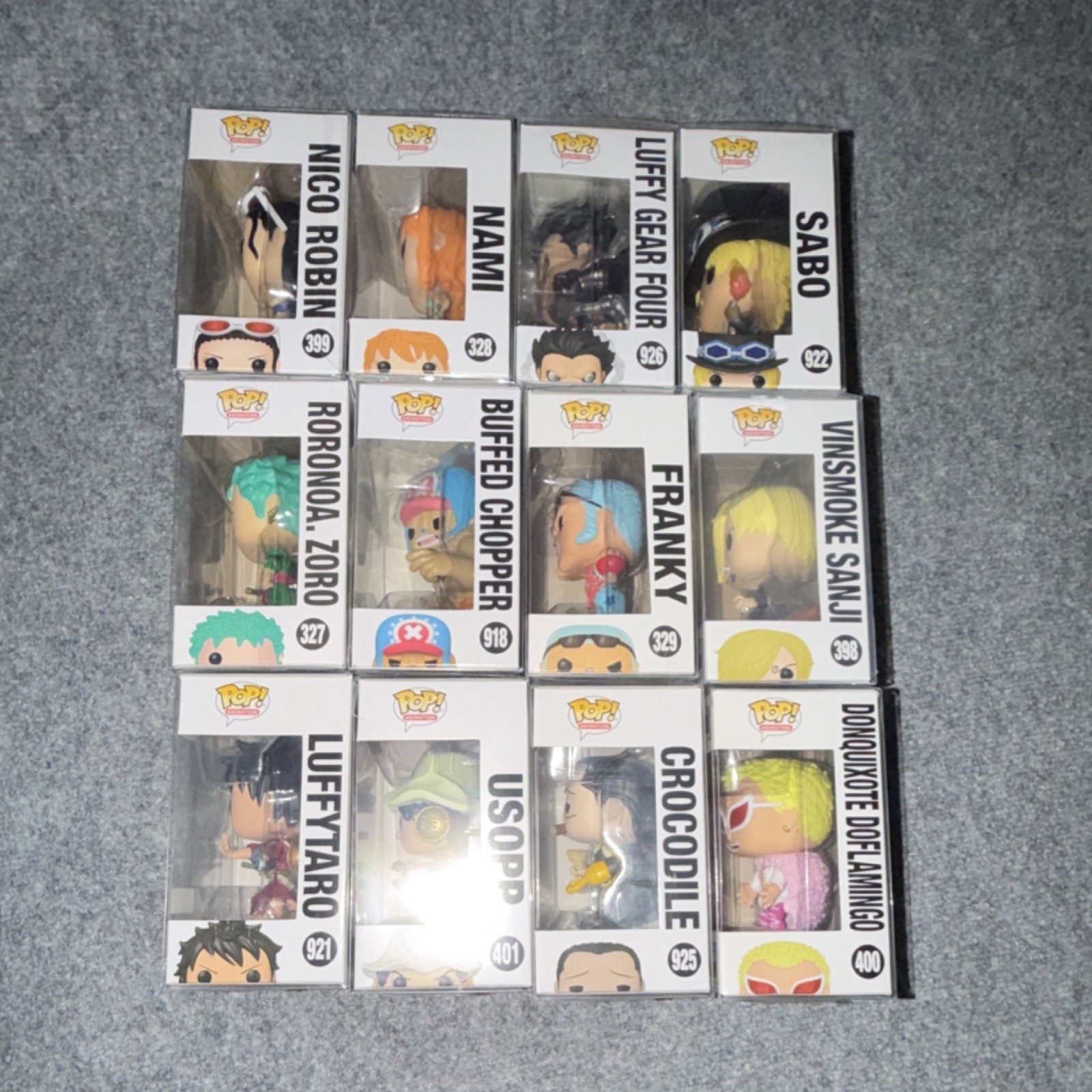 Funko One Piece Collectible Vinyl Figures Boxed Lot of 12 Hot Topic Exclusive