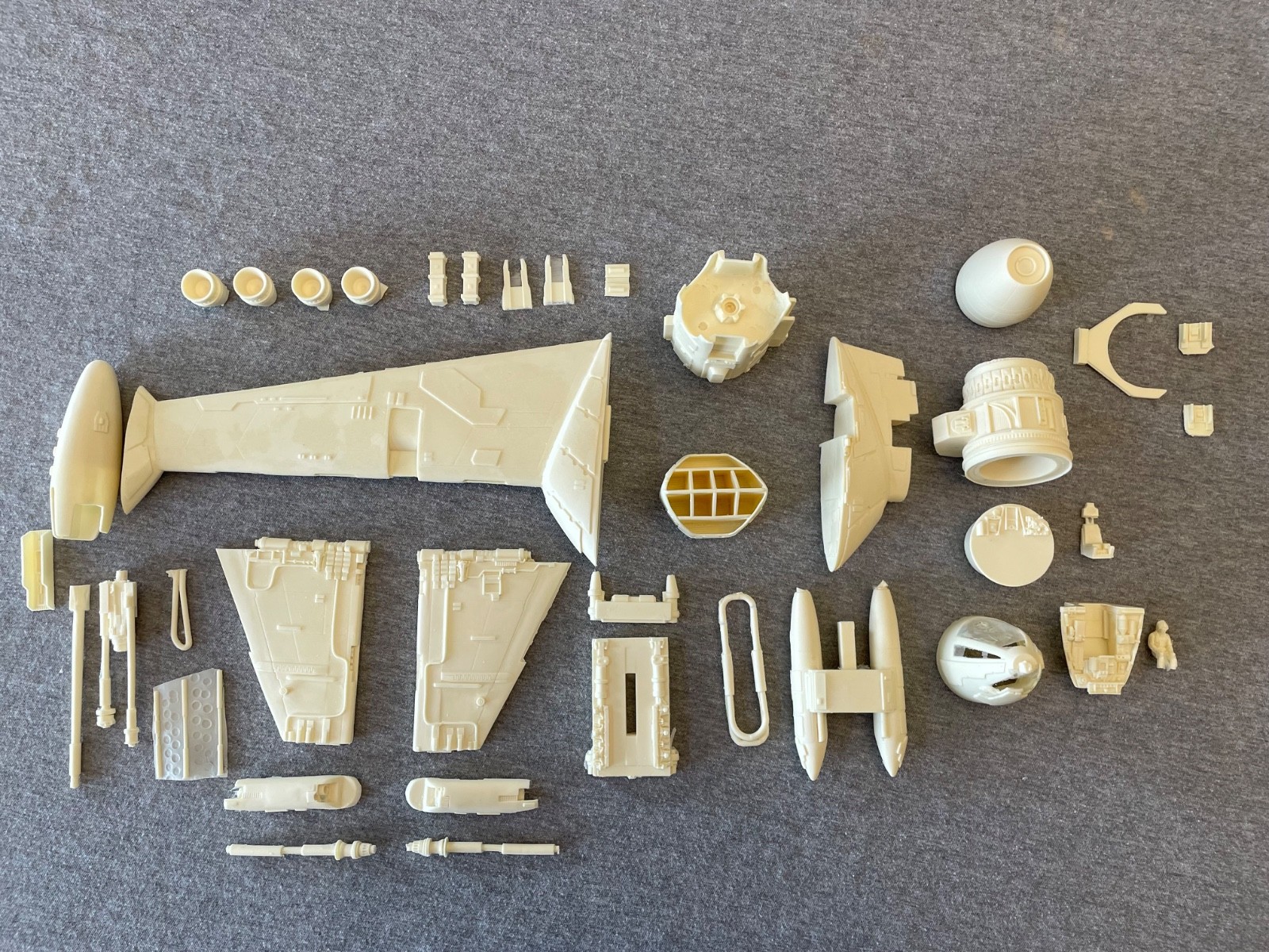 1/48 B-Wing Resin Kit Star Wars