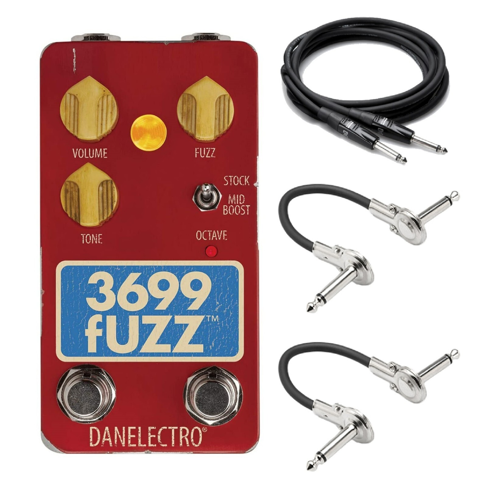 New Danelectro 3699 Fuzz Guitar Effects Pedal