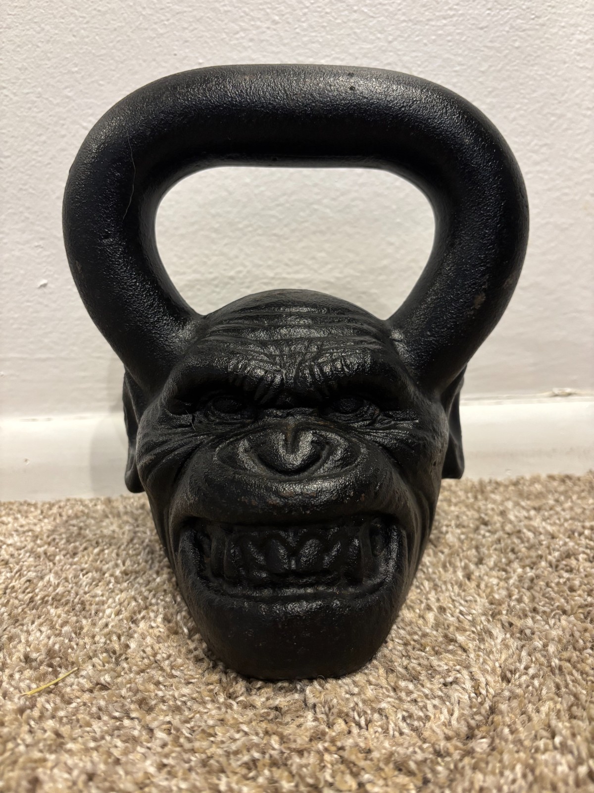 Onnit Primal Chimp 36 Pounds (1 Pood) Kettlebell Black