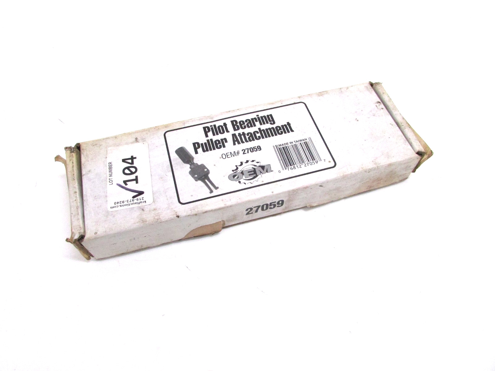 PILOT BEARING PULLER ATTACHMENT, OEM 27059