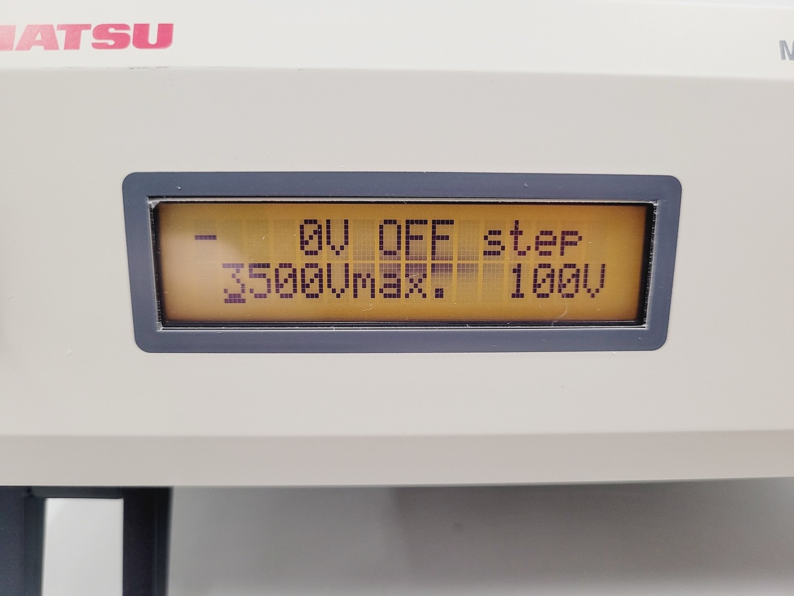Hamamatsu C9727 High Voltage Power Supply Lab