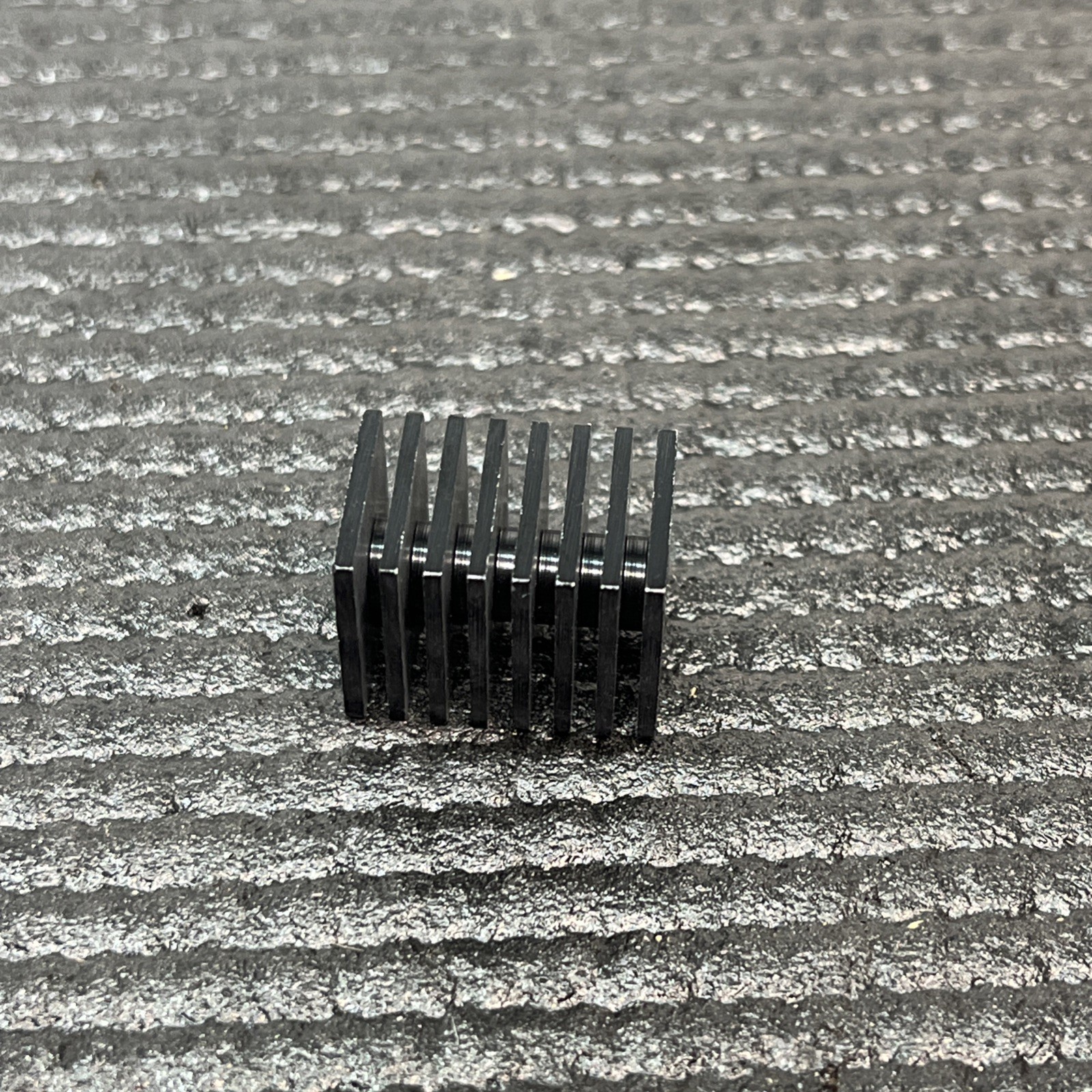 Vintage Tekin ESC Heatsink Black Aluminum Novak LRP Pan Car Touring RC