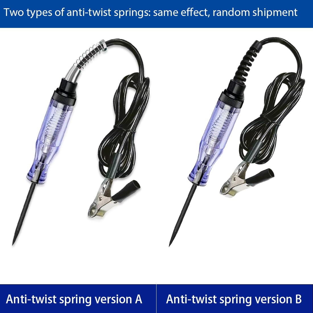 6-24V Automotive Circuit Tester Test Light Voltage Probe Electrical Tool