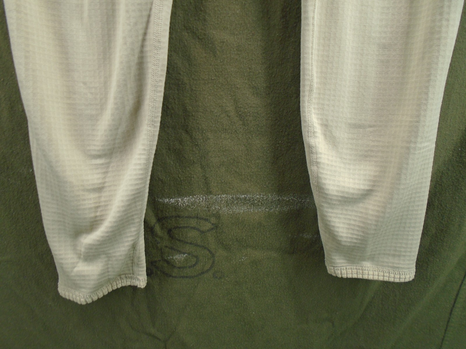 US Military Mid Weight Cold Weather Drawers Waffle Fleece Small Short 2001 242-R