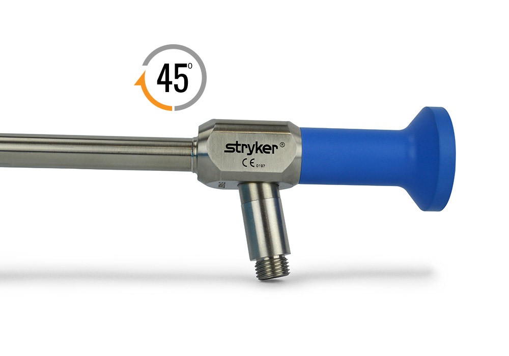 Stryker 10.0 mm 45° IDEAL EYES™ HD Autoclavable Bariatric Laparoscope, 45 cm