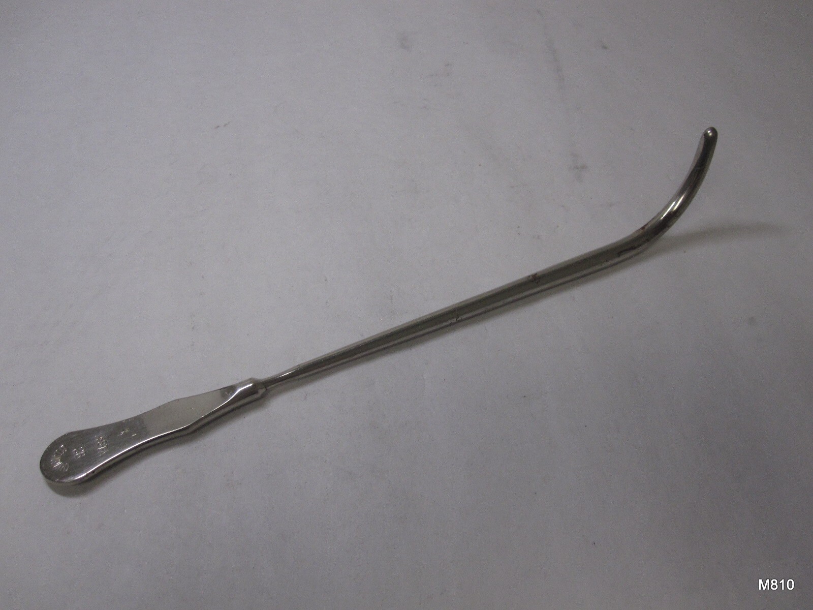 A-S-T-A Sound Urethral Sound 26 Standard Shaft Tapered Downward Toward Handle