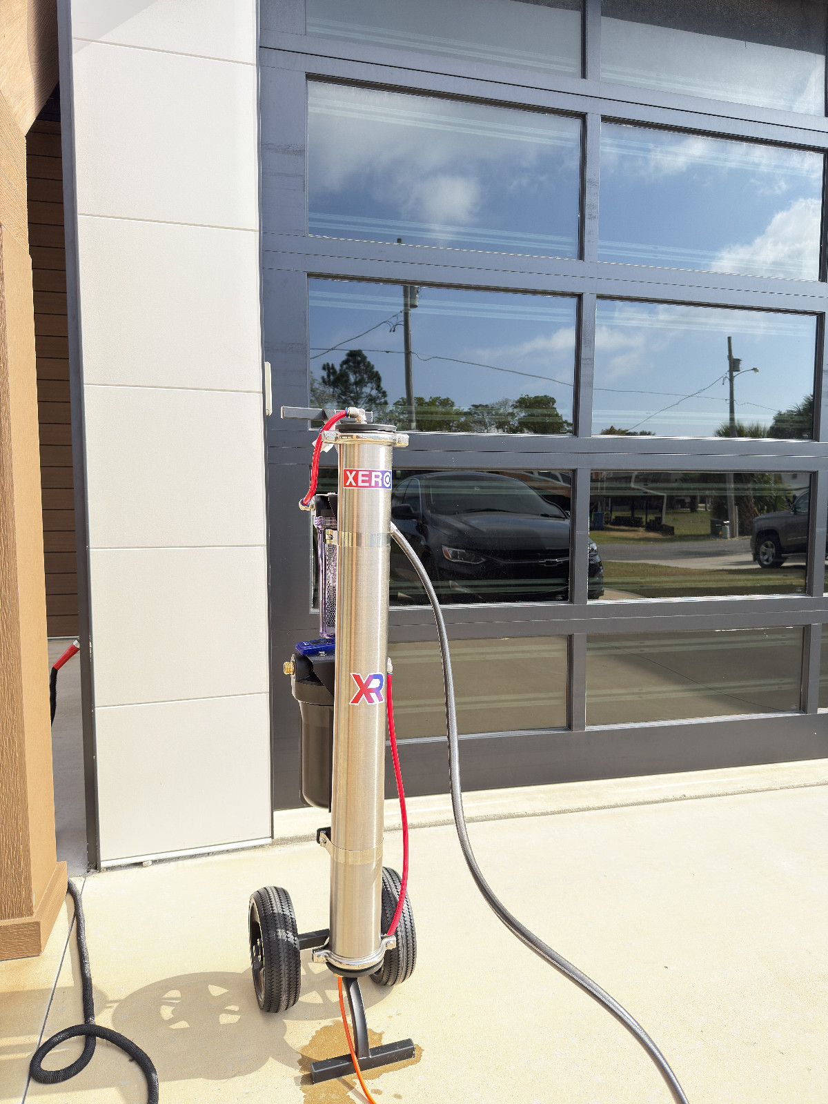 XERO Water Fed Pole Window Washing System – Professional Window Cleaning Setup