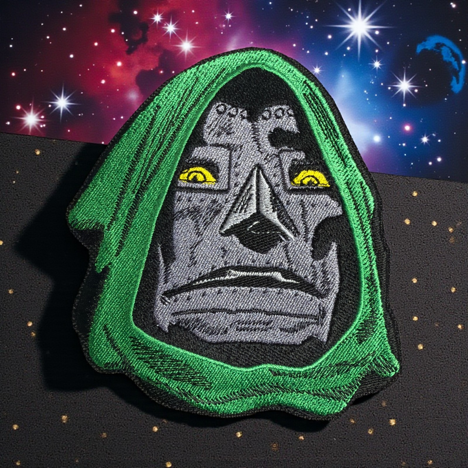 Dr Doom Embroidery Patch Multi Sizes 3" - 6.5"