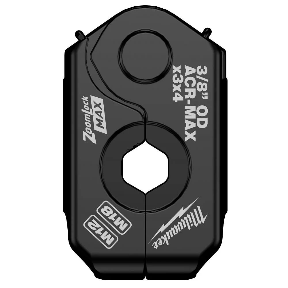 Milwaukee 3/8 Inch Zoomlock Max And Maxipro Pivoting Press Ring