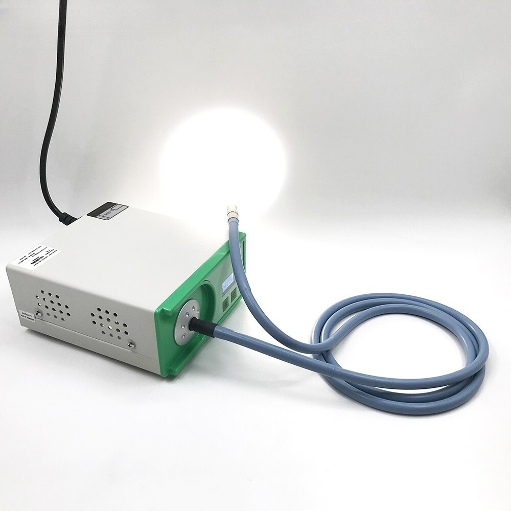 Medical LED 100W Endoscope Endoscopy Microscope Cold Light Source Adjustable