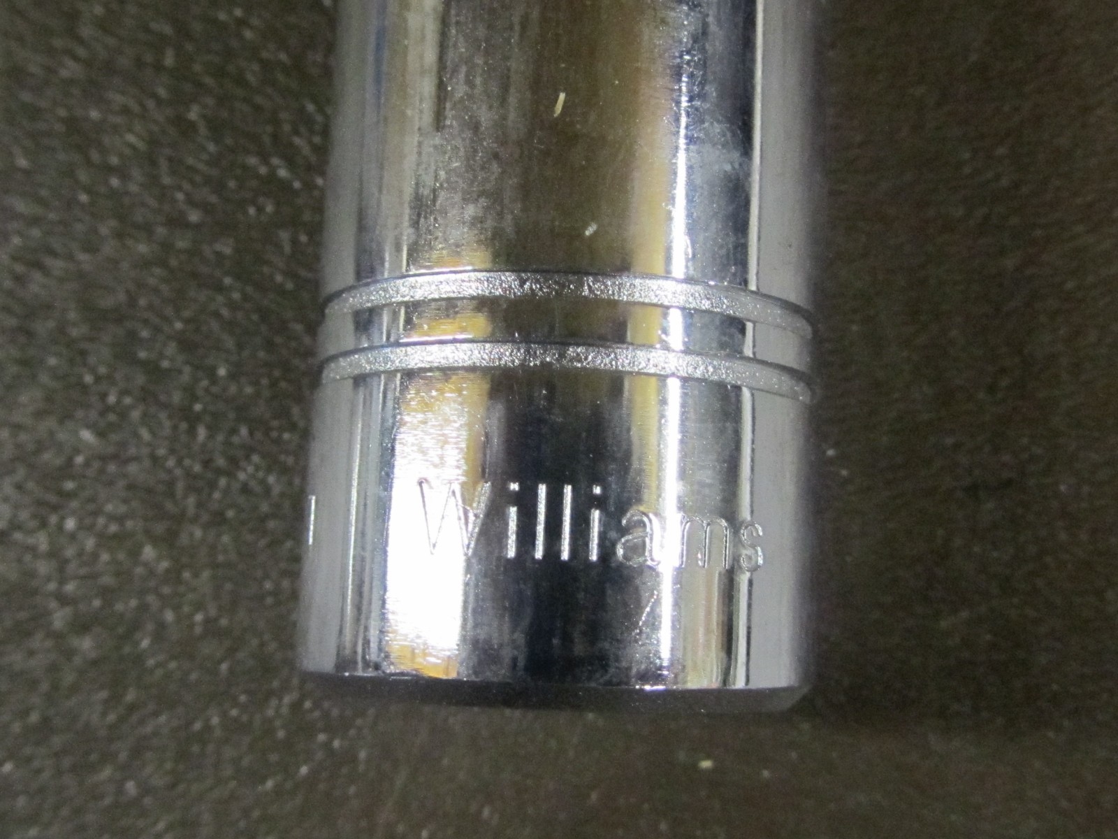 Williams SD-1232 1/2 Drive Deep Socket, 12 Point, 1-Inch
