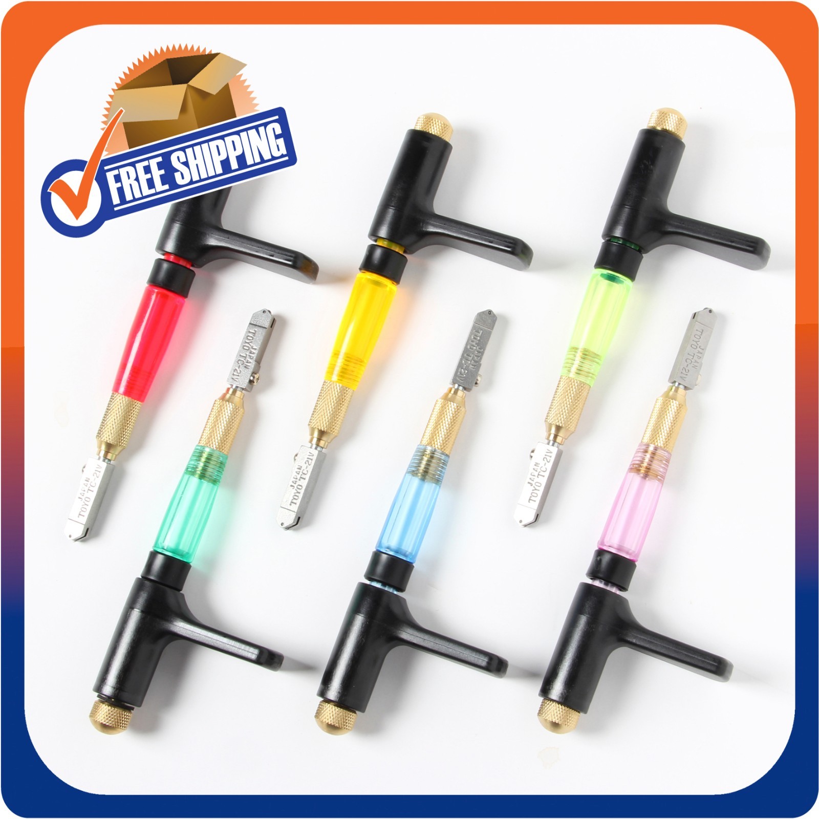 TOYO Custom Grip Supercutter® with Pattern Head Oil Glass for STAINED GLASS
