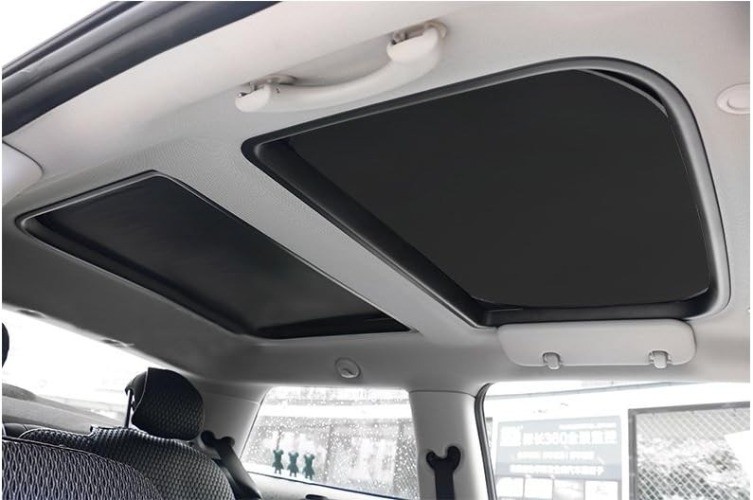 2pcs Foldable Sunroof Shade for passenger car Sunshade Heat Isolate fit for All