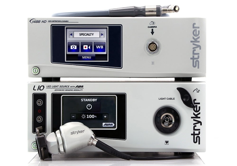 Stryker 1488 Camera System with L10 LED Light Source Combo
