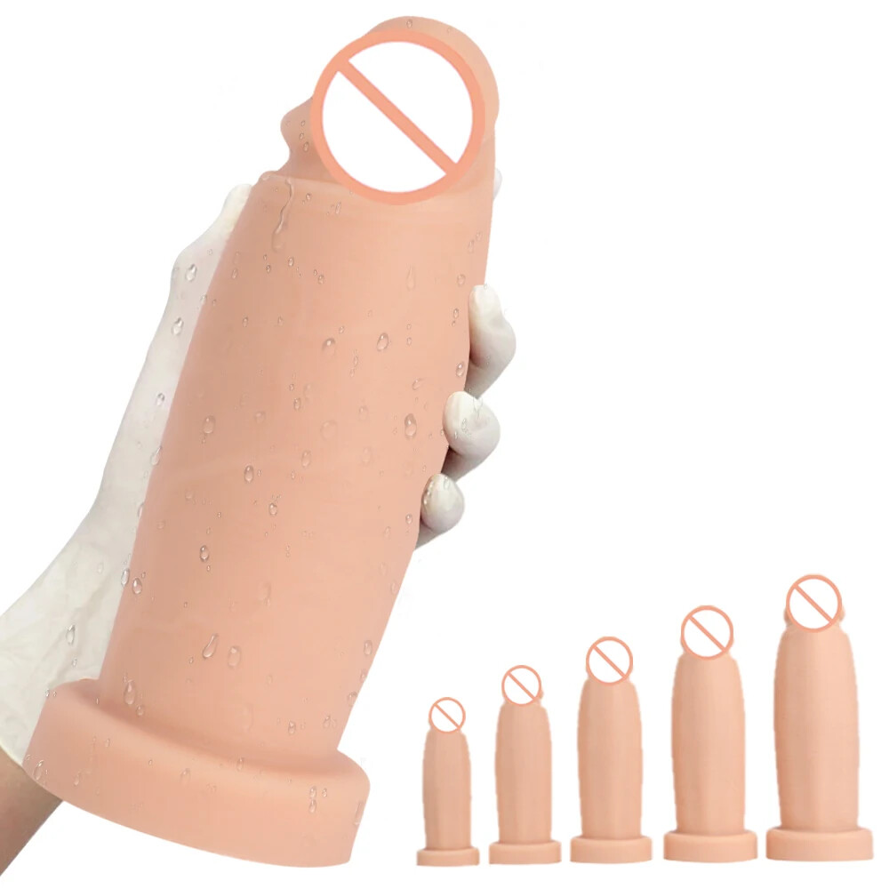 Realistic Dildo Toy Anal Dilator G-Spot Stimulate for Adult Anal Plug  Vaginal