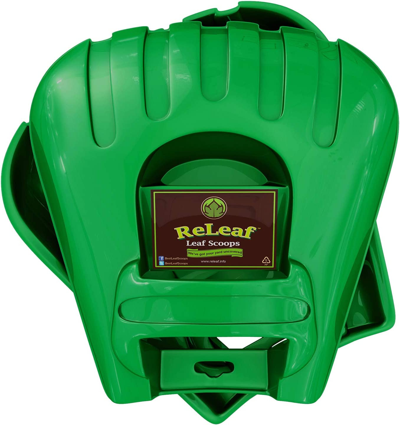 Releaf Leaf Scoops Pair – Ergonomic Oversized Lawn & Yard Rakes