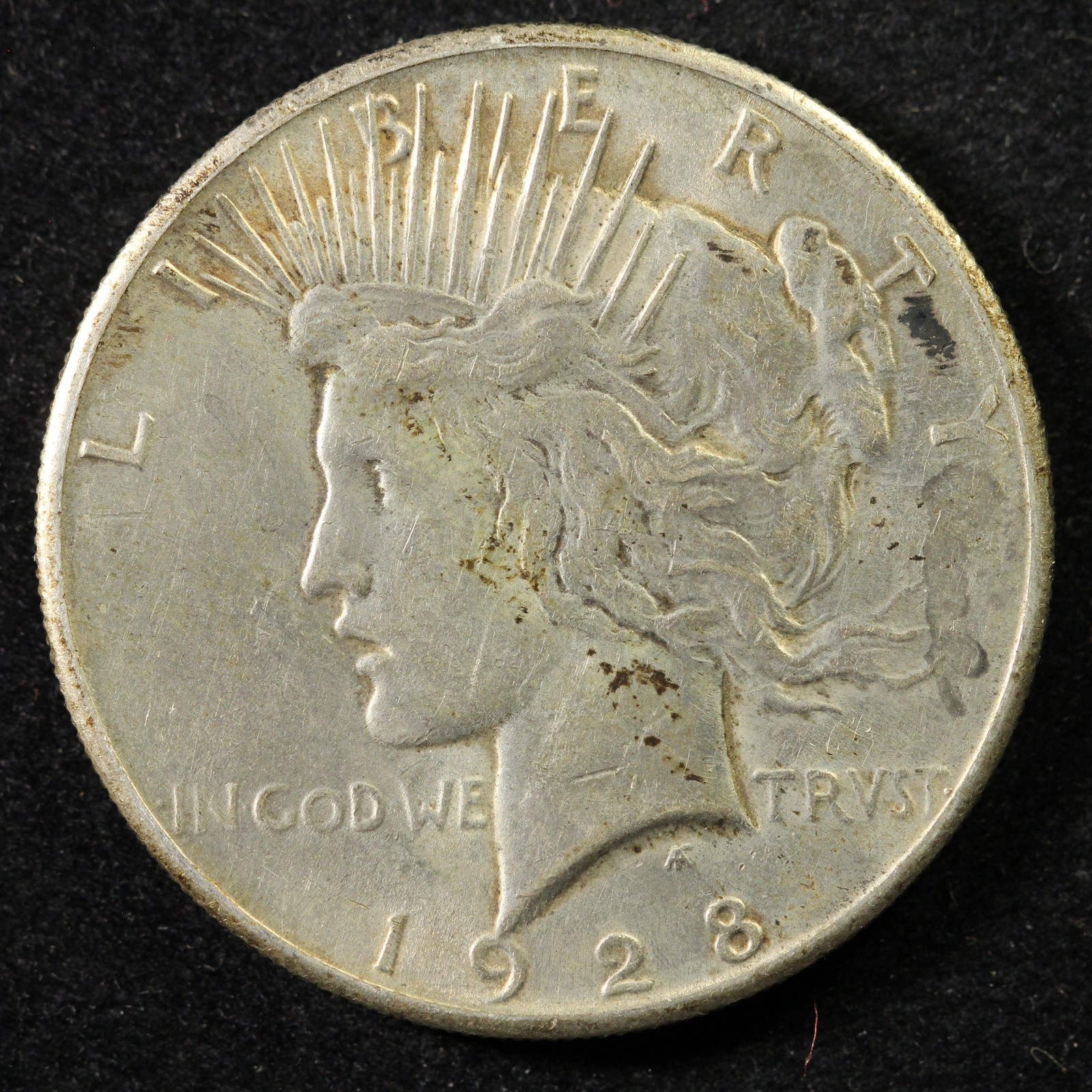1928-P $1 Silver Peace Dollar - Free Shipping USA